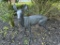 Metal Life Size Outdoor Deer Figurine--40