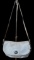 Pewter Colored Leather Coach Handbag