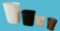 Assorted Small Trash Cans