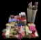 Large Assortment of Gift Wrap, Boxes, Tissue