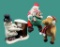(3) Musical Christmas Stuffed Decorations