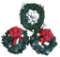 (3) Christmas Wreaths