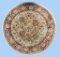 Round Hand Knotted Rug