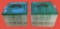 (2) Snapware Ornament Storage Containers