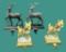 (4) Christmas Stocking Hangers