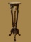 Maitland Smith Round Marble Top Regency Pedestal