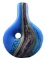 Viz Art Glass Hand Blown Table Top Vase--13 1/8