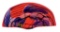Viz Art Glass Hand Blown Multi-Color Clam Shell
