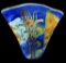 Viz Art Glass Hand Blown Vase--14 1/2