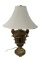 Gold Table Lamp--31 1/2
