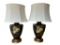 Pair of Ceramic Table Lamps - 31” H to Top of