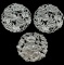 (3) Arthur Court Trivets:  (2) 1995 Grape Leaves