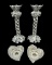 (2) Pair of Arthur Court Candle Holders:  12