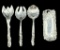 Arthur Court Serving Spoon and Fork 1990, 1991