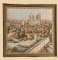 Framed Tapestry in Gold Frame--21 5/8