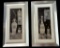 Framed and Matted Kitchen Prints—16” x 28”