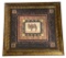 Framed Pamela Gladding Camel Print—27.25” x 26”