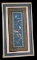 Framed and Matted Chinese Silk Tapestry—16” x 29”