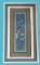 Framed and Matted Silk Art—16” x 28.25”