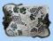 Hand Made Clay Art Rectangular Tray by Sara A.