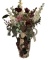 Grape Clay Art by Sara A. Barnhill - 15” H Vase