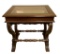 Glass Top End Table--27” x 22”, 25” H