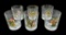(6) Vintage Irish Rocks Glasses