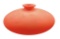 Red Glass Vase--Made in Spain