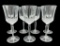 (7) American Heritage Wine Glasses by St. George--