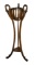 Wooden Plant Stand with Swan Handles--50