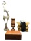 Assorted Wooden Decorative Accessories, etc.: