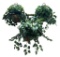 (3) Baskets with Artificial Greenery Arrangements