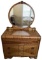 Art Deco Waterfall Dresser with Mirror--44