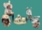 Assorted Decorative Items: (2) Decoupage