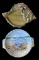 (2) Decorative Beach Themed Serving Platters: