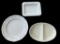 Assorted Serving Pieces: 10” x 8” Tray,