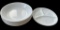 Assorted Corelle Dishes: (2) 8 1/2” Snack