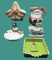 Christmas Serving Dishes, etc.:  Basket, Pitcher,