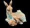 Vintage Fitz and Floyd Woodland Spring Deer, Doe &