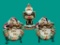 (3) Fitz and Floyd Christmas Items:  10 3/4”
