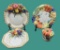 (4) Fitz and Floyd Items:  (2) Plates, (1) Bowl,