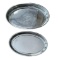 (2) Oval Royal Pars Stainless Steel Baking Pans: