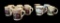 Set of (7) Coffee Mugs and (4) Odd Coffee Mugs