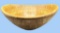 Wooden Bowl - 14 1/4” x 13 3/4, 6” H