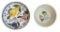 (2) Serving Bowls: (1) Caesar Salad Recipe Bowl -