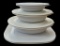 (4) Corning Ware Serving Pieces with Lids:  12” x