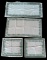 (4) Cross Stitch Dresser Scarves:  37