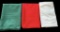 (3 ) Rectangular Tablecloths: White - 114” x 52” ,
