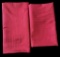 (2) Tablecloths - 80 1/2” x 64”