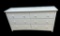 6-Drawer Painted Dresser--62 3/4